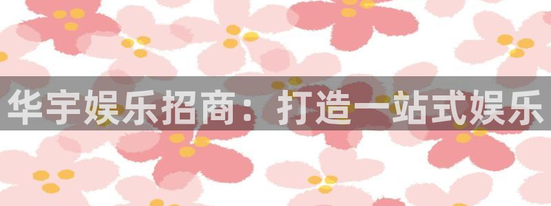 沐鸣娱乐：华宇娱乐招商：打造一站式娱乐